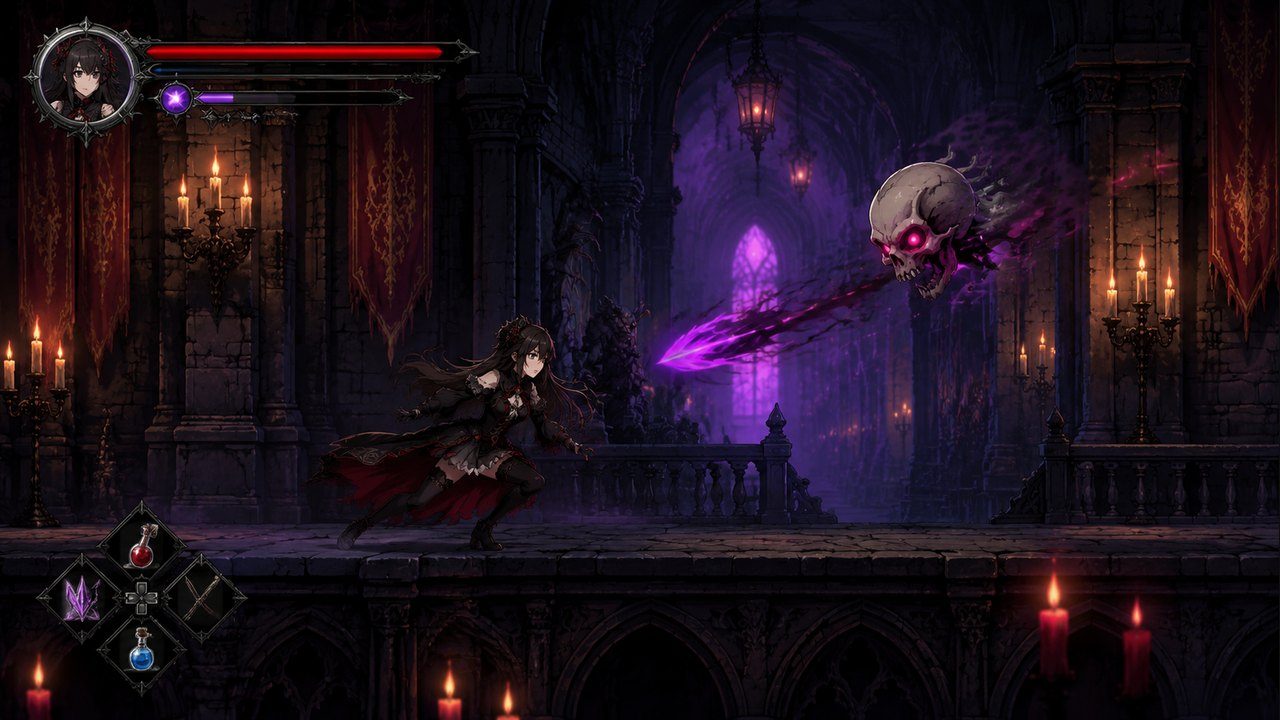 哥特少女勇闯恶魔城2 资源内容 画面 1