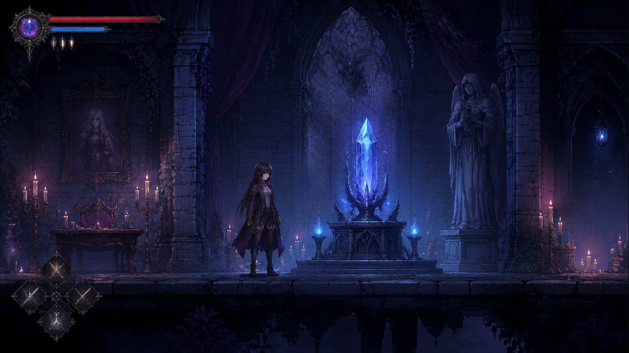 哥特少女勇闯恶魔城2 操作界面 资料图 6