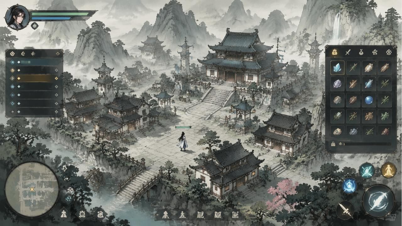 鬼谷八荒 剧情互动 场景图