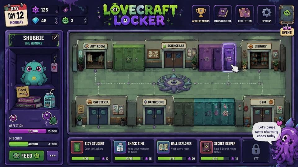 Lovecraft Locker 主线事件 实机截图 4