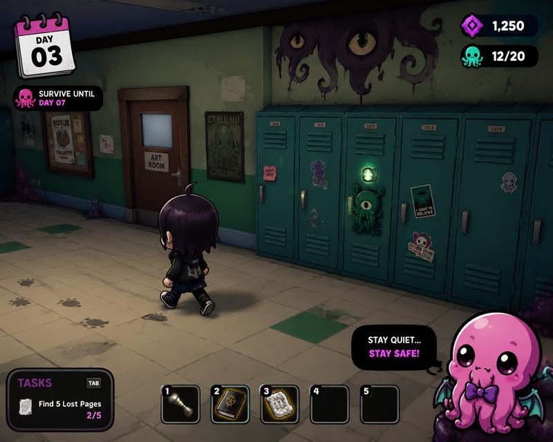 Lovecraft Locker 任务推进 场景图 5